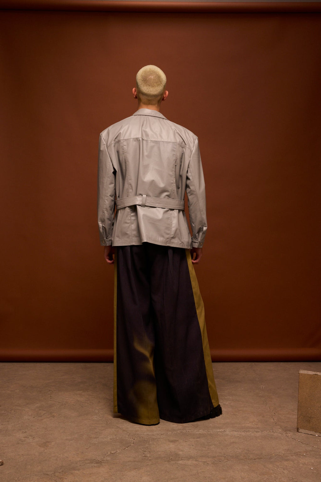 Pantalón degrade verde y negro