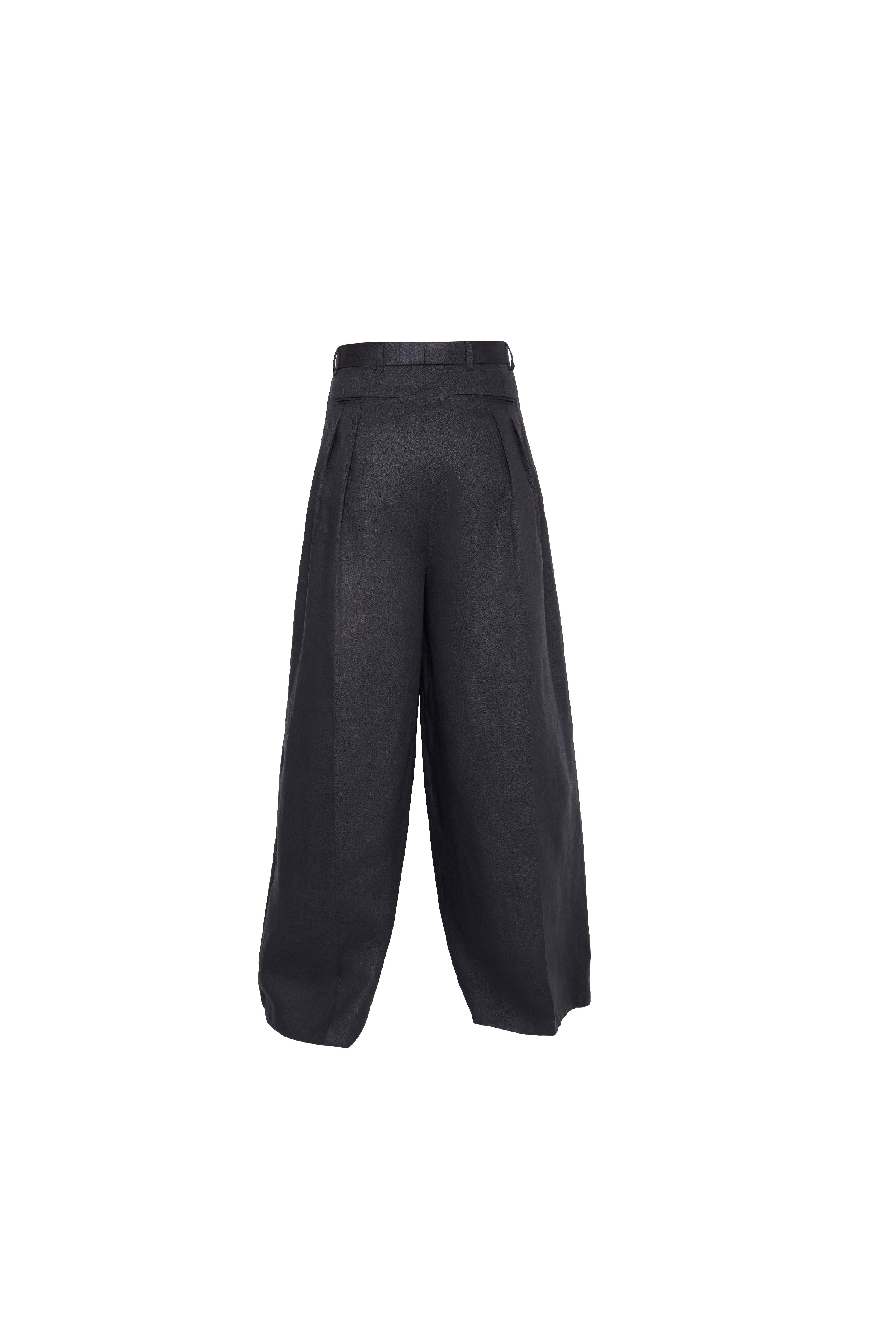 Black Linen Pants