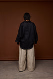 Camisa negra lino